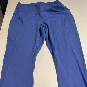 Lululemon leggings blue 10
